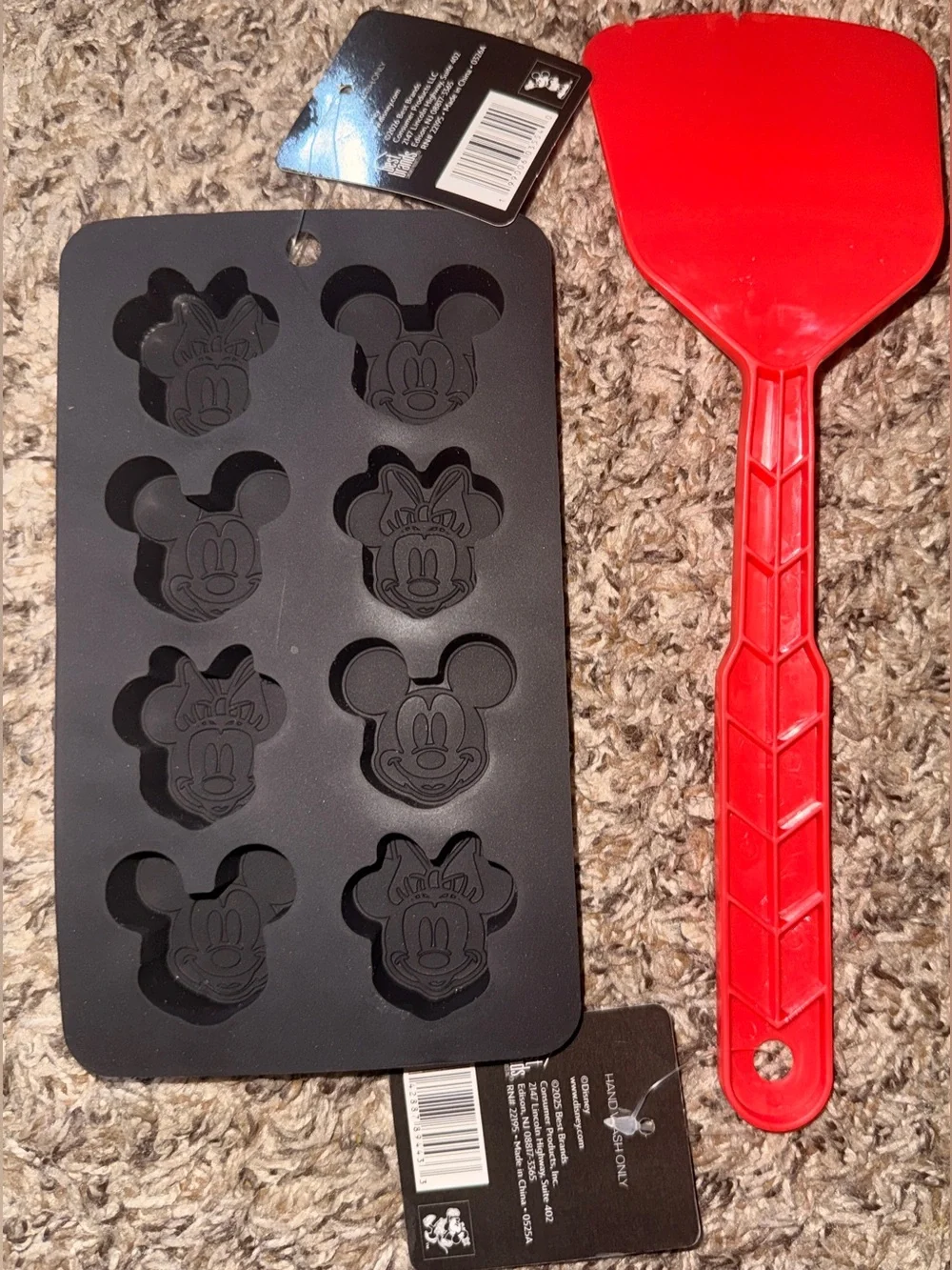 Disney Kids Minnie & Mickey Kitchen Set - Red, Black, White